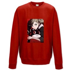 Свитшот с принтом Персона 5 Девушка - XS красный