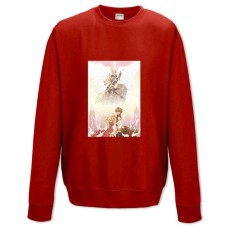 Світшот з принтом Рагнарек Тематика - XS червоний