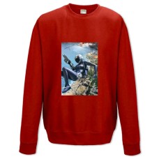 Sweatshort with Print Ring Of Elysium Hero - XS  red