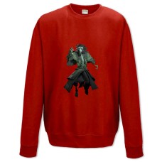 Sweatshort with Print Sea Of ​​Thieves Print - XS  red