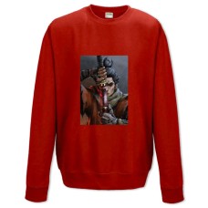 Sweatshort with Print Sekiro Shadow Die Twice Hero - XS  red