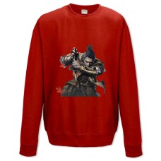 Sweatshort with Print Sekiro Shadow Die Twice Main Hero Print - XS  red