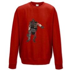 Sweatshort with Print Team Fortress Hero - XS  red