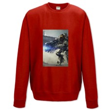 Sweatshort with Print Titanfall Battle Hero - XS  red