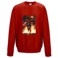 Sweatshort with Print Titanfall Explosion Hero - XS  red