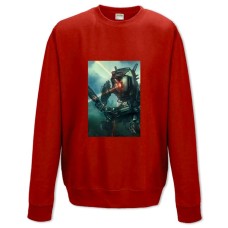 Sweatshort with Print Titanfall Robot - XS  red