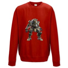 Sweatshort with Print Titanfall Creature - XS  red