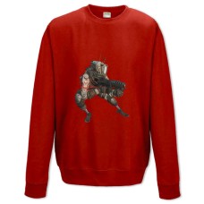 Sweatshort with Print Titanfall Theme Createre - XS  red