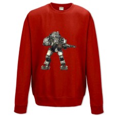Sweatshort with Print Titanfall Game Creature - XS  red