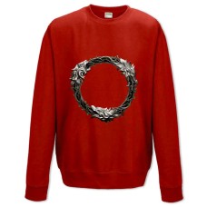 Sweatshort with Print The Elder Scrolls Circle - XS  red