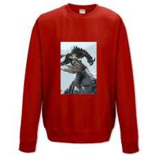 Sweatshort with Print The Elder Scrolls Big Dragon - XS  red