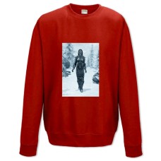 Sweatshort with Print The Elder Scrolls Powerful Woman Hero - XS  red