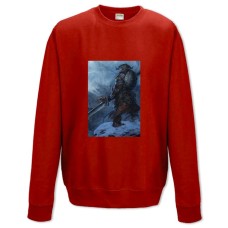 Sweatshort with Print The Elder Scrolls Theme - XS  red
