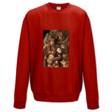 Sweatshort with Print The Elder Scrolls Couple - XS  red