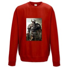 Sweatshort with Print The Elder Scrolls Warrior - XS  red