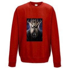 Sweatshort with Print The Elder Scrolls Mask - XS  red