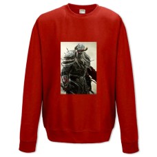 Sweatshort with Print The Elder Scrolls Warrior Print - XS  red
