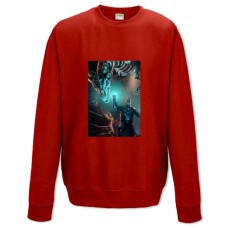 Sweatshort with Print The Elder Scrolls Dragon Hero - XS  red