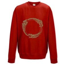 Sweatshort with Print The Elder Scrolls Circle Print - XS  red