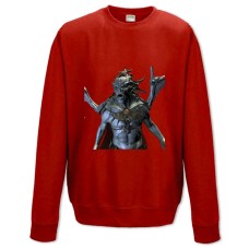 Sweatshort with Print The Elder Scrolls Vampire Lord Hero Print - XS  red