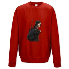 Sweatshort with Print The Last Of Us Ellie - XS  red