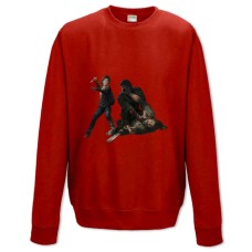 Sweatshort with Print The Last Of Us Print - XS  red