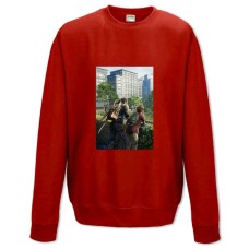 Sweatshort with Print The Last Of Us Heroes Print - XS  red