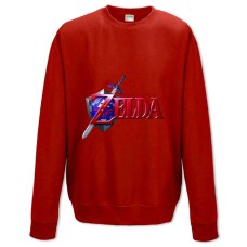 Sweatshort with Print The Legend Of Zelda Logo - XS  red