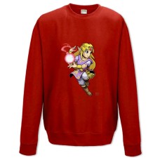 Sweatshort with Print The Legend Of Zelda Hero Magic - XS  red