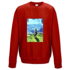 Sweatshort with Print The Legend Of Zelda Theme - XS  red