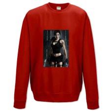 Sweatshort with Print Tomb Raider Lara Croft Strong Hero - XS  red