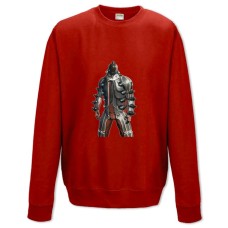 Sweatshort with Print Warframe Strong Hero - XS  red
