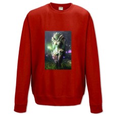 Sweatshort with Print Warframe Creature - XS  red