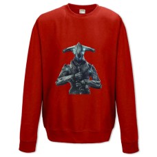 Sweatshort with Print Warframe Main Theme - XS  red