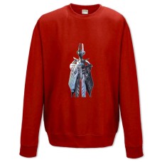 Sweatshort with Print Warframe Powerful Creature Print - XS  red