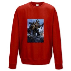 Sweatshort with Print Warhammer Theme - XS  red
