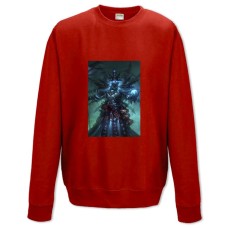 Sweatshort with Print Warhammer Theme Print - XS  red