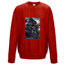 Sweatshort with Print Warhammer Strong Hero Print - XS  red