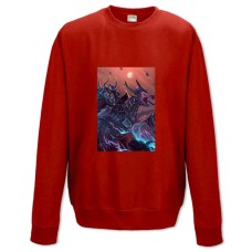 Sweatshort with Print Warhammer Creature - XS  red