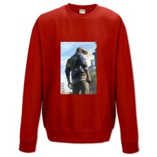 Sweatshort with Print Watch Dogs Main Hero - XS  red