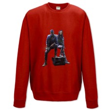Sweatshort with Print Watch Dogs Heroes Print - XS  red