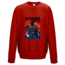 Sweatshort with Print Wolfenstein Universe Print - XS  red