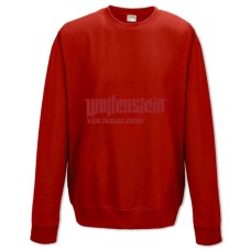 Sweatshort with Print Wolfenstein Logo Print - XS  red
