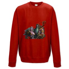 Sweatshort with Print World Of Warcraft Heroes - XS  red