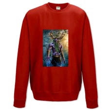 Sweatshort with Print World Of Warcraft Malfurion Stormrage - XS  red