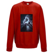 Sweatshort with Print World Of Warcraft Sylvanas Windrunner Girl - XS  red