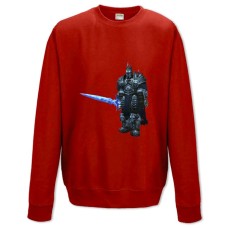Sweatshort with Print World Of Warcraft Lich King Hero - XS  red
