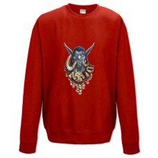 Sweatshort with Print World Of Warcraft Art Edition - XS  red