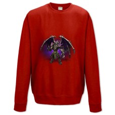 Sweatshort with Print World Of Warcraft Hero - XS  red
