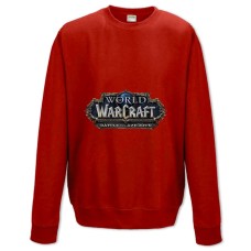 Sweatshort with Print World Of Warcraft Logo - XS  red